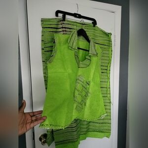 Starchy batik African outfit